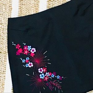 Express mini skirt black